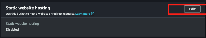 edit static webhosting